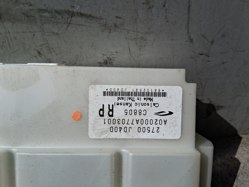 2008 NISSAN QASHQAI J10 MK1 AC HEATER CLIMATE CONTROL SWITCH PANEL 27500JD40D