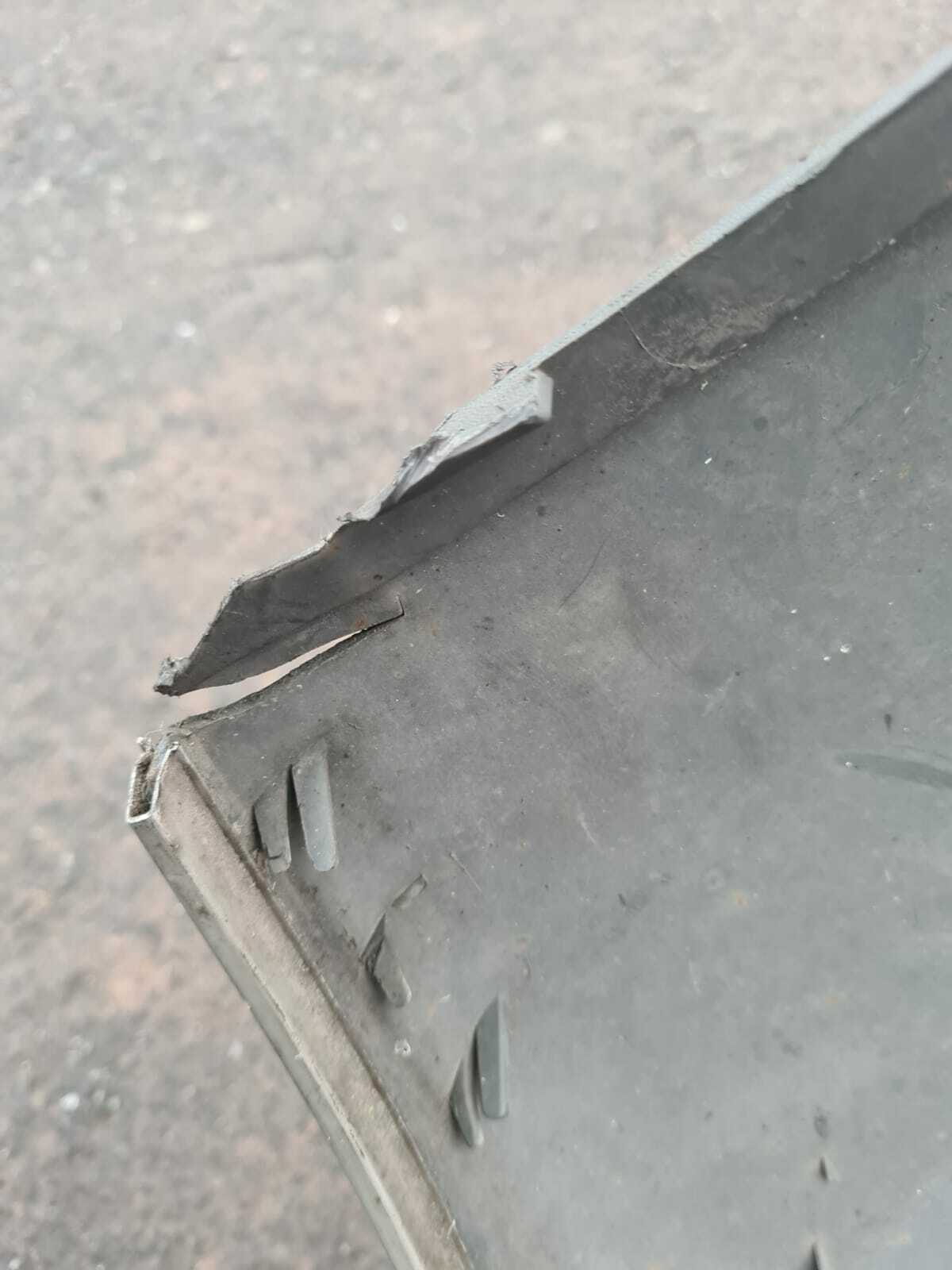 FORD TRANSIT CONNECT MK1 FRONT BUMPER BLACK