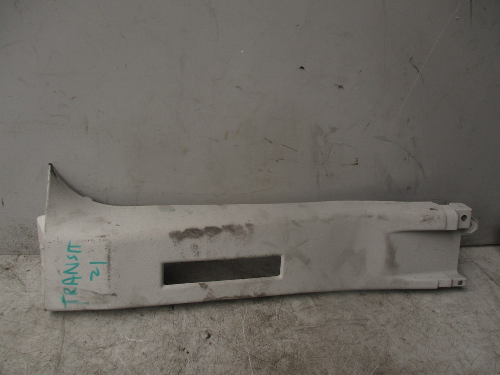 2021 FORD TRANSIT 350 MK8 NSF PASSENGER FRONT UPPER B PILLAR TRIM BK31V243W01A