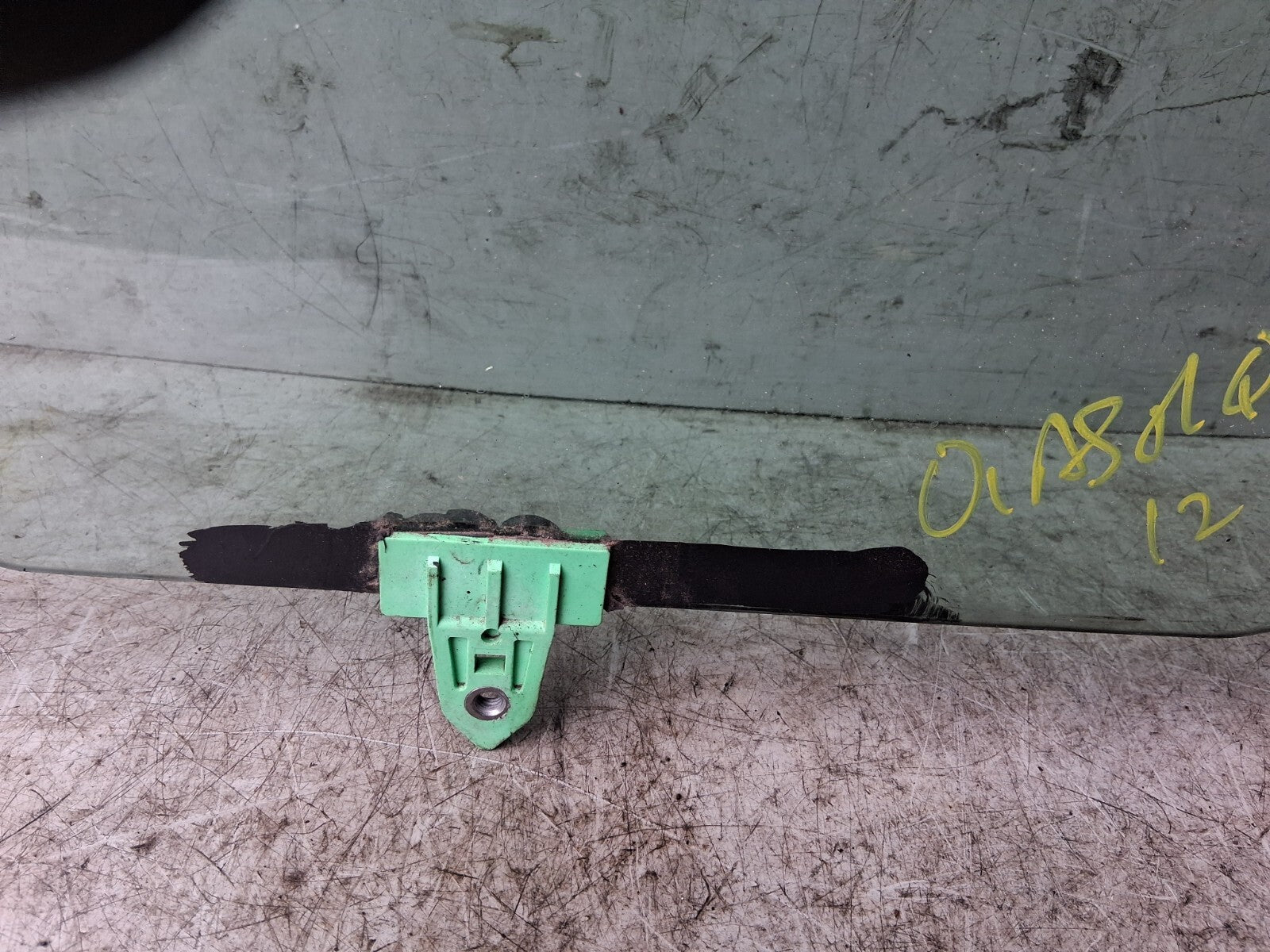 2012 NISSAN QASHQAI J10 OSF DRIVER SIDE FRONT RIGHT WINDOW GLASS 43R001582