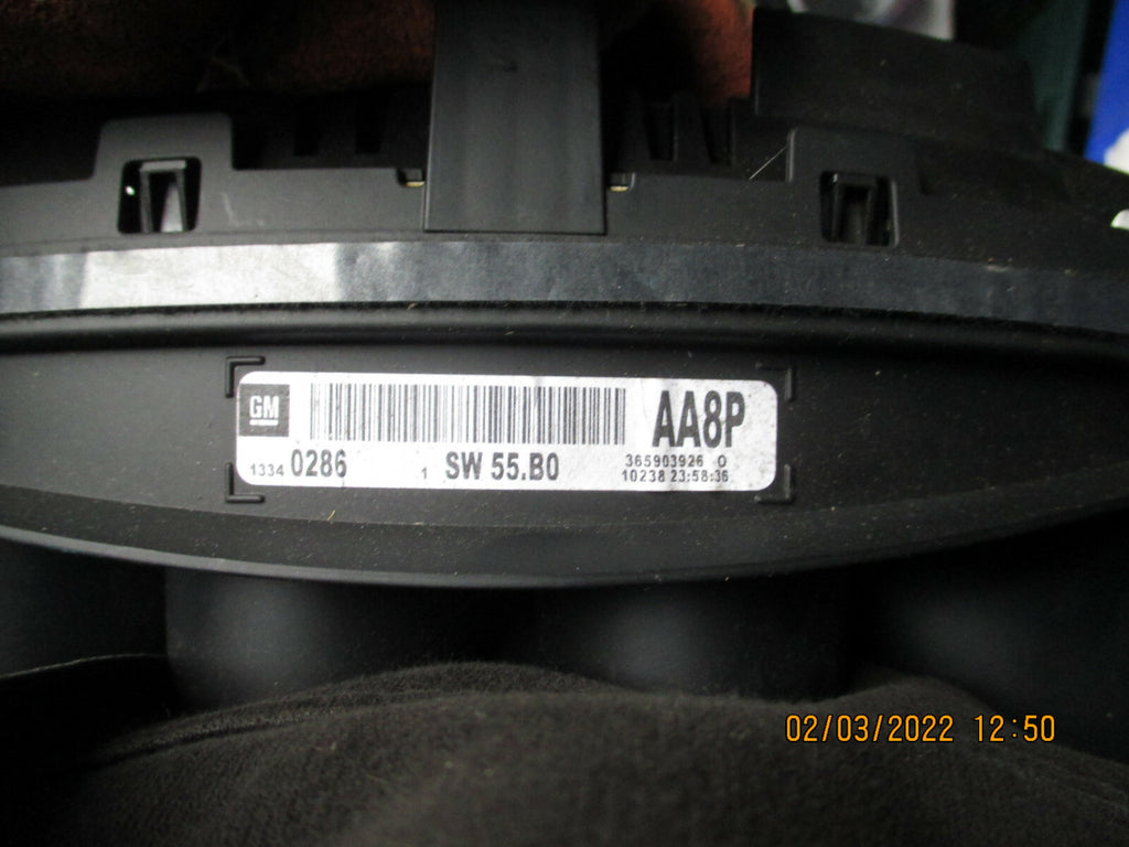 VAUXHALL INSIGNIA A MK1 PRE FACELIFT 2010 2.0 DIESEL SPEEDOMETER 13340286 AA8P