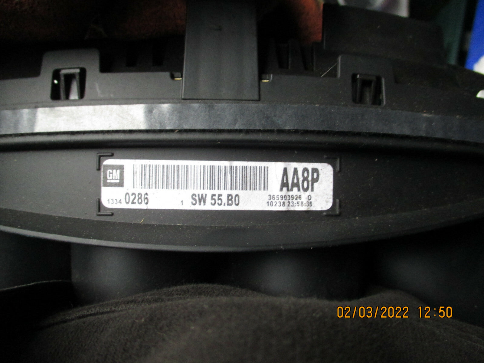 VAUXHALL INSIGNIA A MK1 PRE FACELIFT 2010 2.0 DIESEL SPEEDOMETER 13340286 AA8P