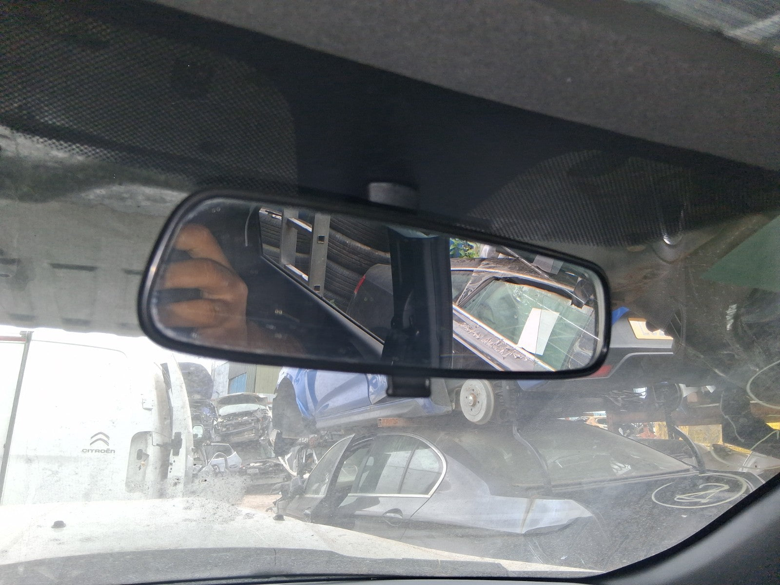 2018 FORD KA + PLUS MK3 HATCHBACK INTERIOR REAR VIEW MIRROR BLACK