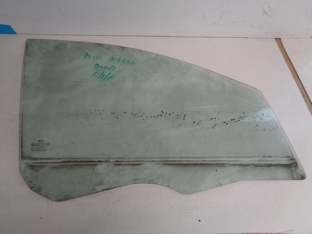 KIA KARENS 2008 OSF DRIVER SIDE FRONT  RIGHT DOOR WINDOW GLASS E1143R00240