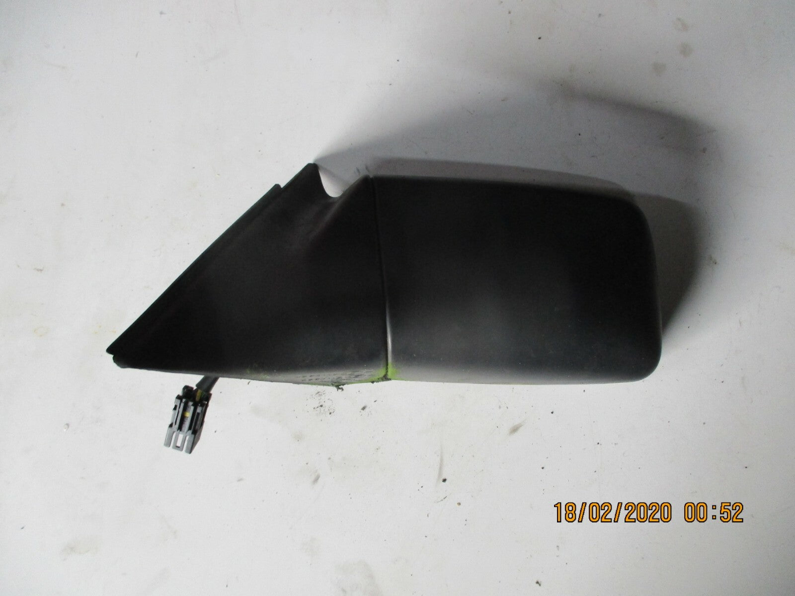 VAUXHALL ASTRA G 2001 NS PASSENGER SIDE DOOR WING MIRROR ELECTRIC BLACK
