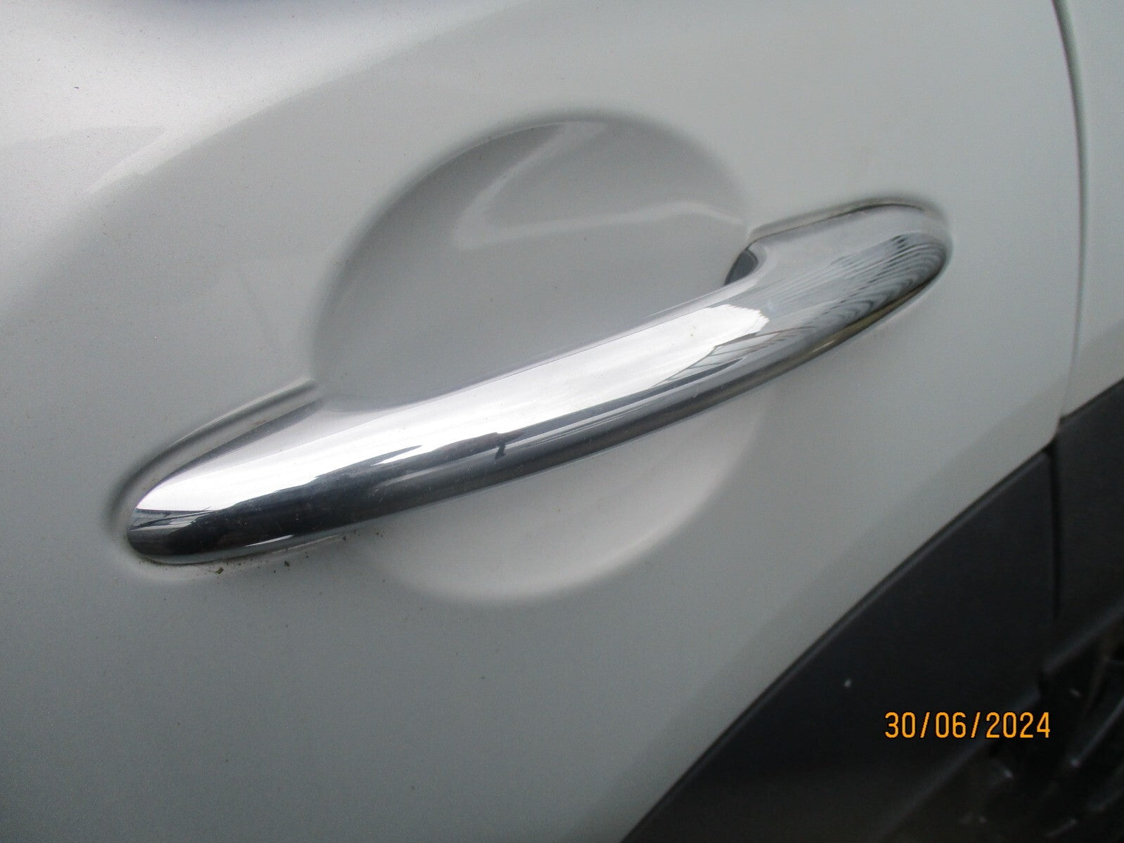 BMW MINI COUNTRYMAN F60 2021 NSR PASSENGER SIDE REAR EXTERIOR DOOR HANDLE CHROME