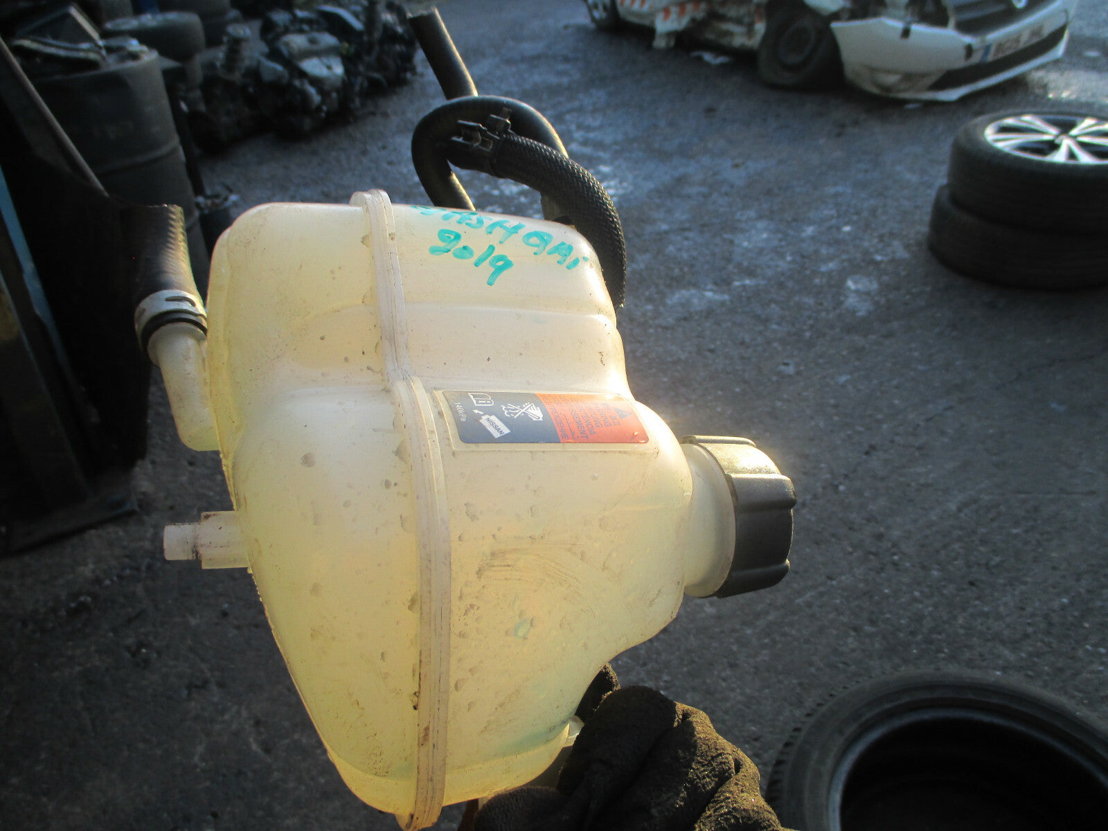 NISSAN QASHQAI J11 2018 EXPANSION TANK BOTTLE RESERVOIR