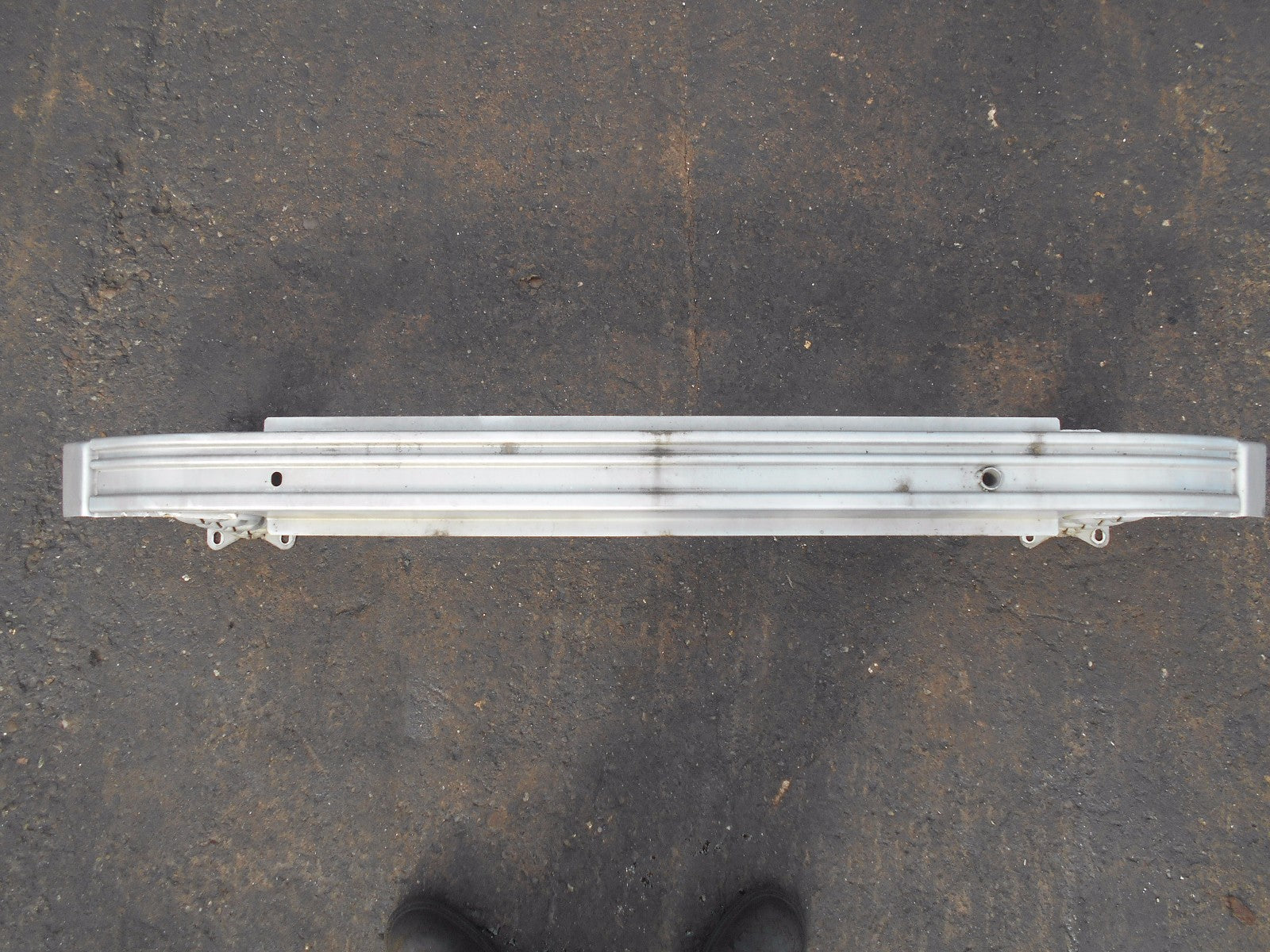 PEUGEOT 807 MK1 2005 FRONT SLAM PANEL REINFORCEMENT BUMPER BAR SILVER