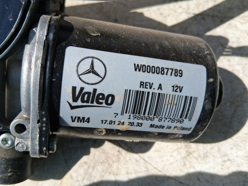 2021 MERCEDES SPRINTER W907 FRONT WIPER MOTOR & LINKAGE W000087789