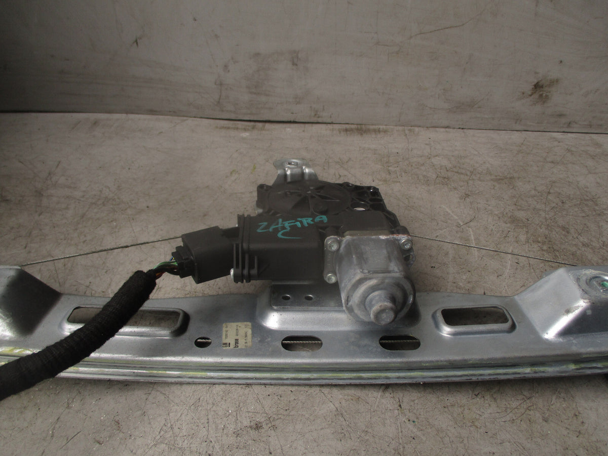 2011 VAUXHALL ZAFIRA C RIGHT SIDE WINDOW REGULATOR 13260142