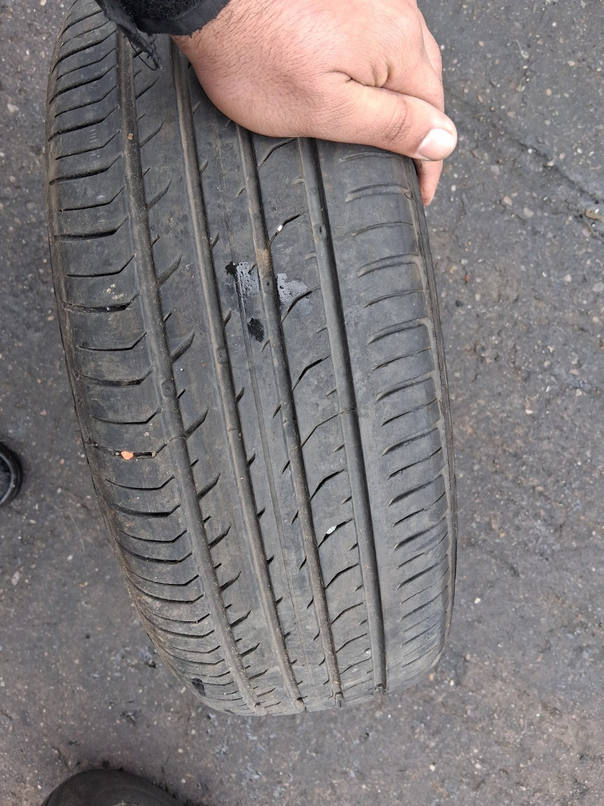2006 FORD FIESTA MK6 15 INCH STEEL WHEEL WITH TYRE 185/65R14