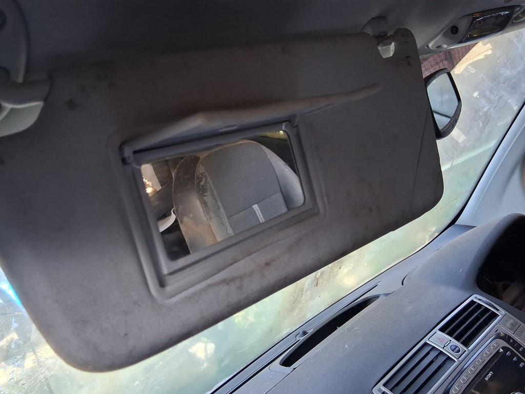 2009 FORD KUGA MK1 NSF PASSENGER SIDE FRONT LEFT SUN VISOR SHADE