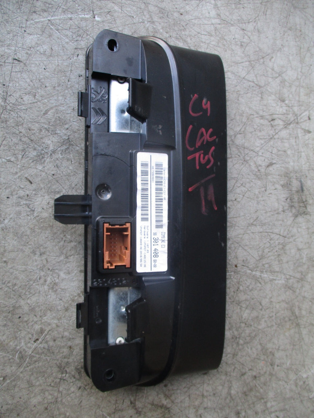 2021 CITROEN C4 CACTUS 1.5 DIESEL MANUAL SPEEDO SPEEDOMETER CLUSTER 9830140880