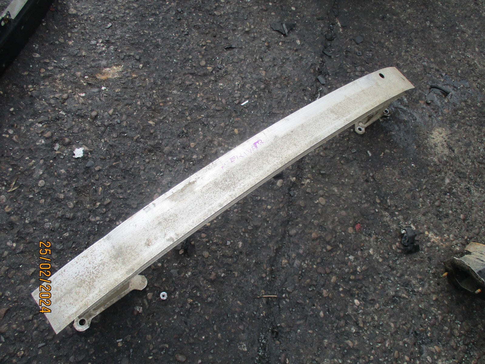 VAUXHALL MERIVA B 2010 REAR BUMPER CRASH REINFORCEMENT BAR
