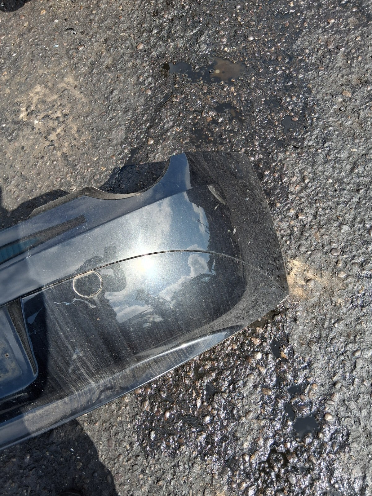 2003 BMW Z4 E85 3 DOOR CONVERTIBLE REAR BUMPER BLACK
