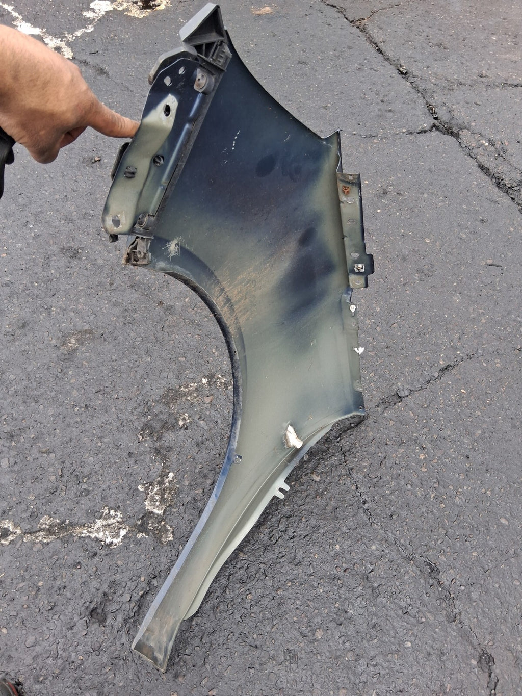 VAUXHALL ZAFIRA C 2016 OSF DRIVER SIDE FRONT WING PANEL BLUE