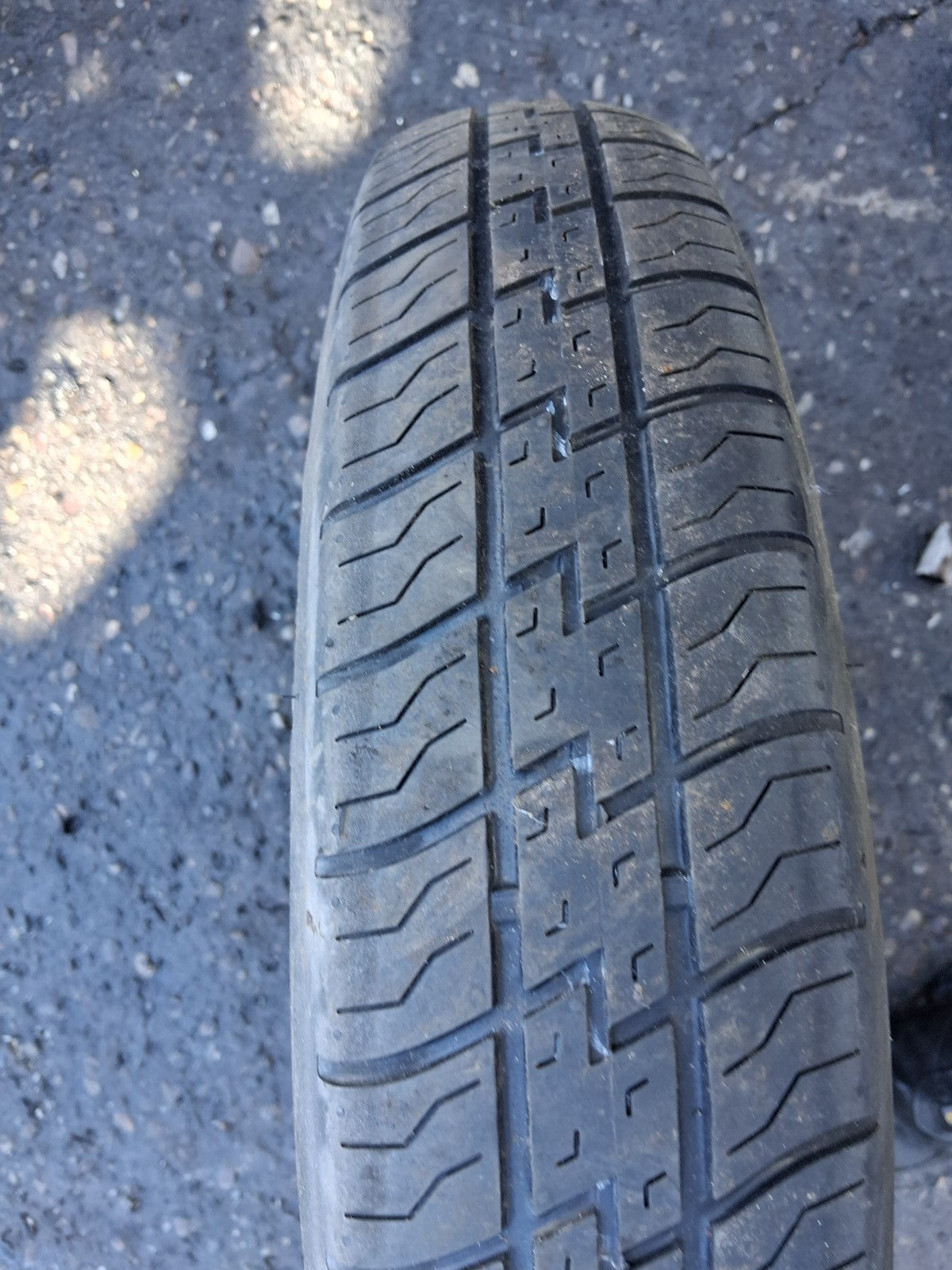 2008 MERCEDES BENZ C CLASS W204 16 INCH SPACESAVER WHEEL WITH TYRE T125/90R16