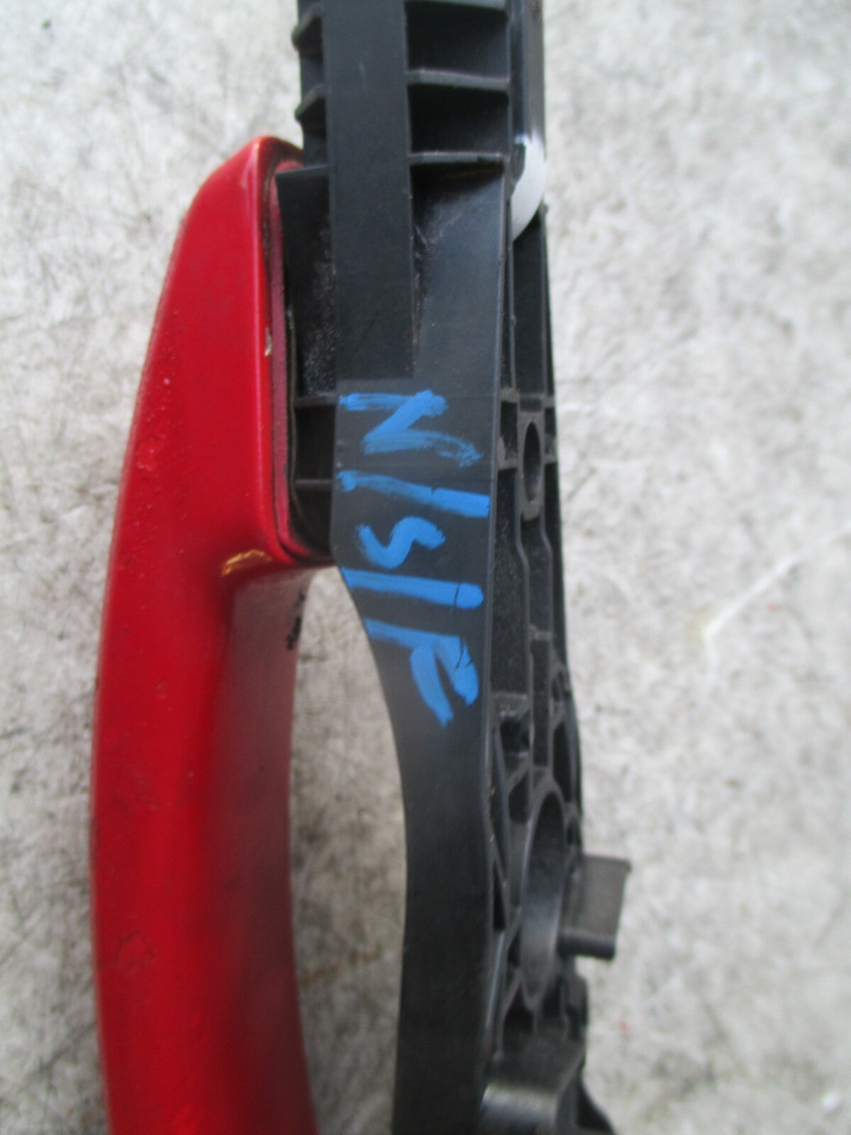 VAUXHALL INSIGNIA MK1 2008-2017 NSF FRONT PASSENGER EXTERIOR RED DOOR HANDLE