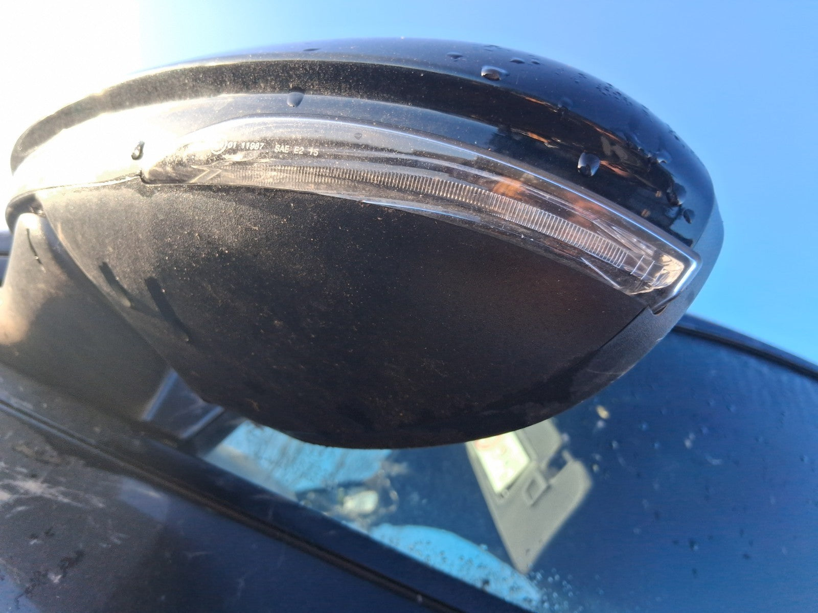 2018 ALFA ROMEO GIULIA 952 QUADRIFOGLIO NSF PASSENGER SIDE LEFT WING MIRROR