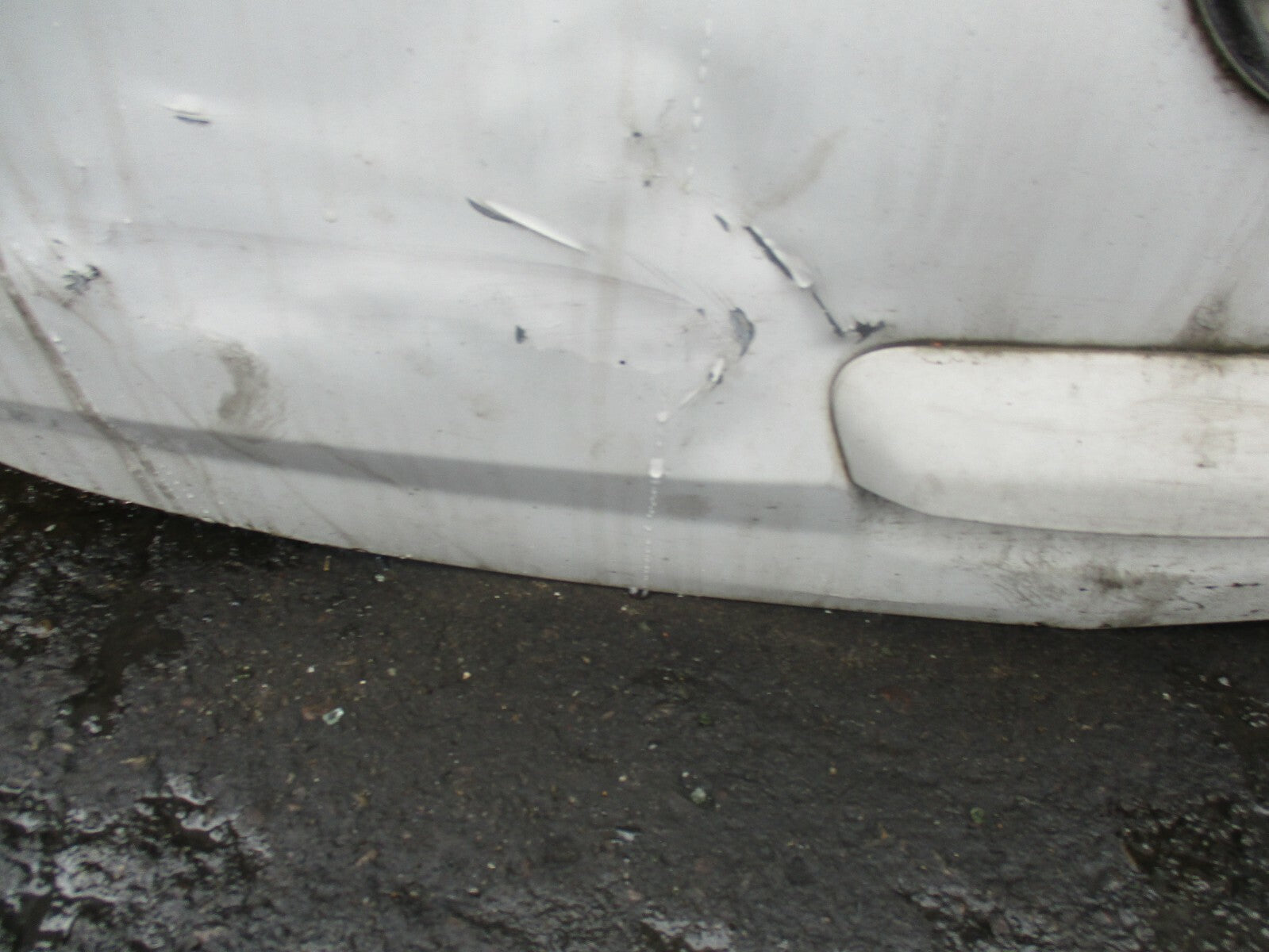 VAUXHALL CORSA D COMPLETE  BOOTLID TAILGATE WHITE