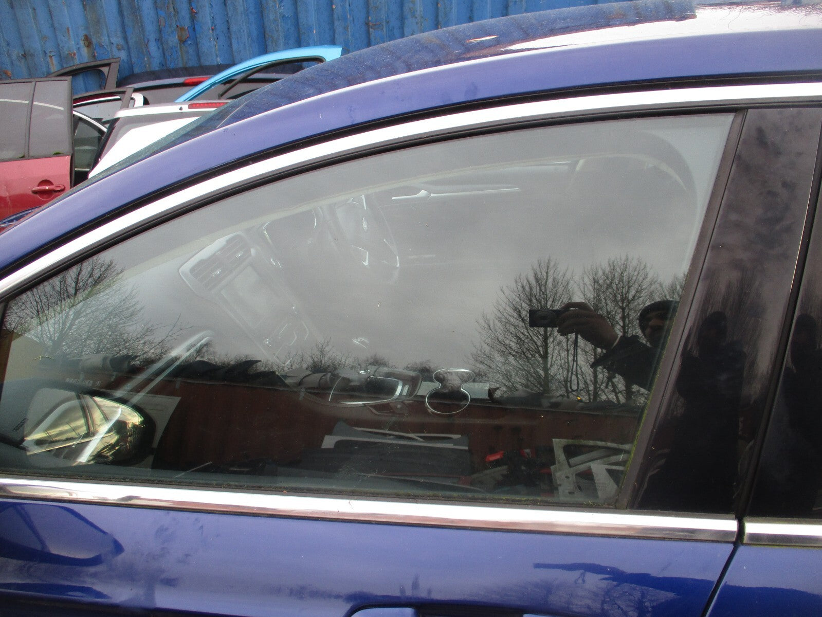 2017 FORD MONDEO MK5 NSF PASSENGER SIDE FRONT WINDOW GLASS