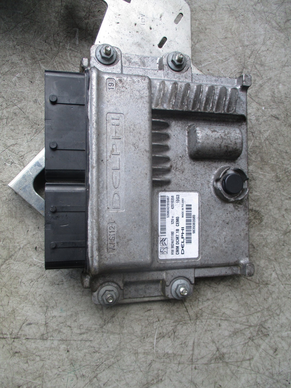 2023 VAUXHALL MOVANO C 2.2 DIESEL ECU ENGINE CONTROL MODULE 9824601180