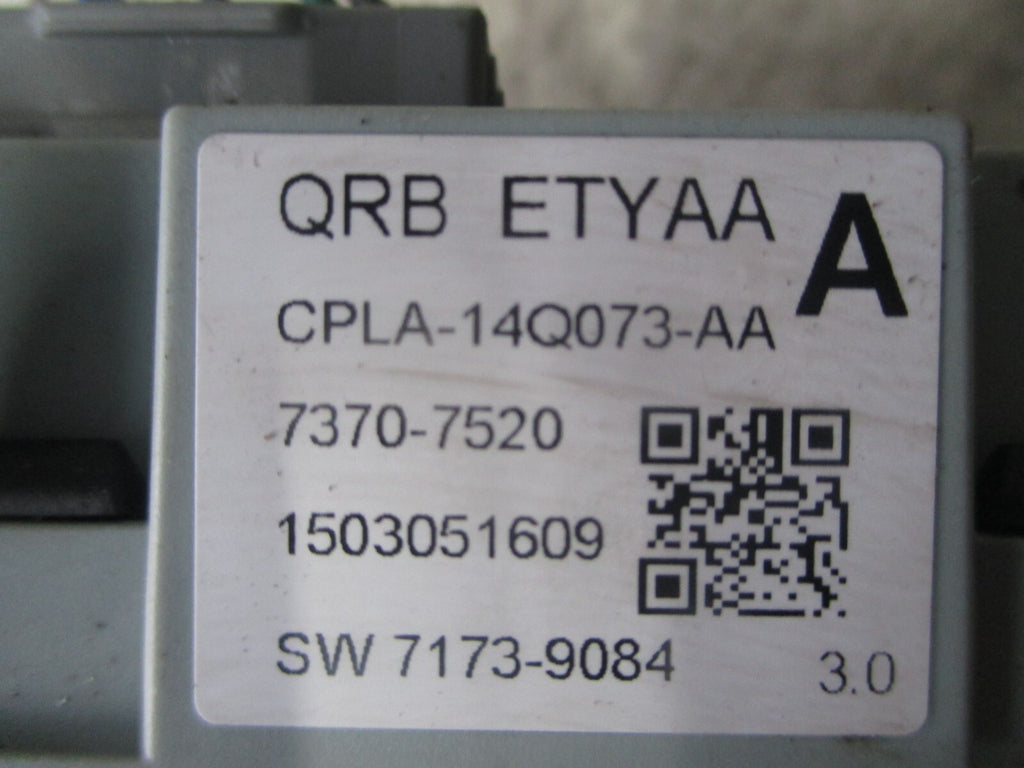 JAGUAR XE X760 2016 2.0 DIESEL FUSE BOX CONTROL MODULE ECU CPLA14Q073AA
