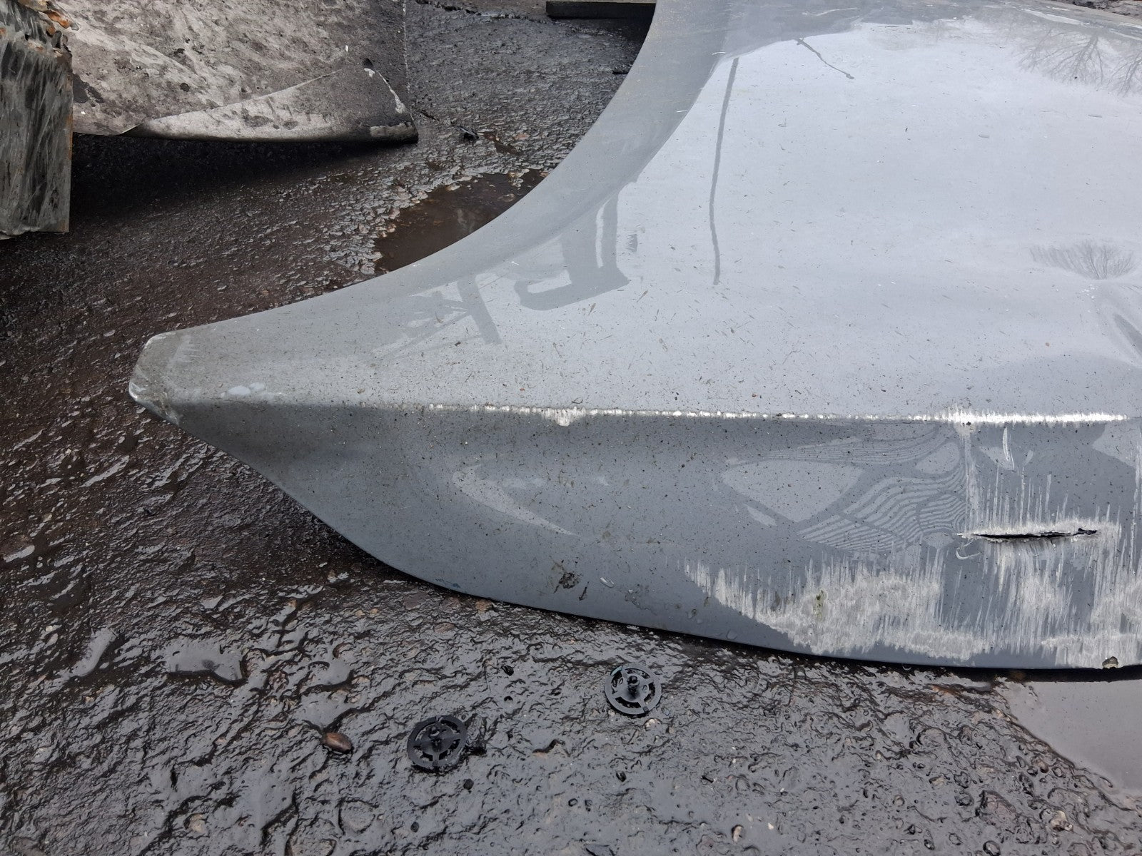 2024 NISSAN QASHQAI J12 MK3 FRONT BONNET HOOD PANEL GREY DAMAGED