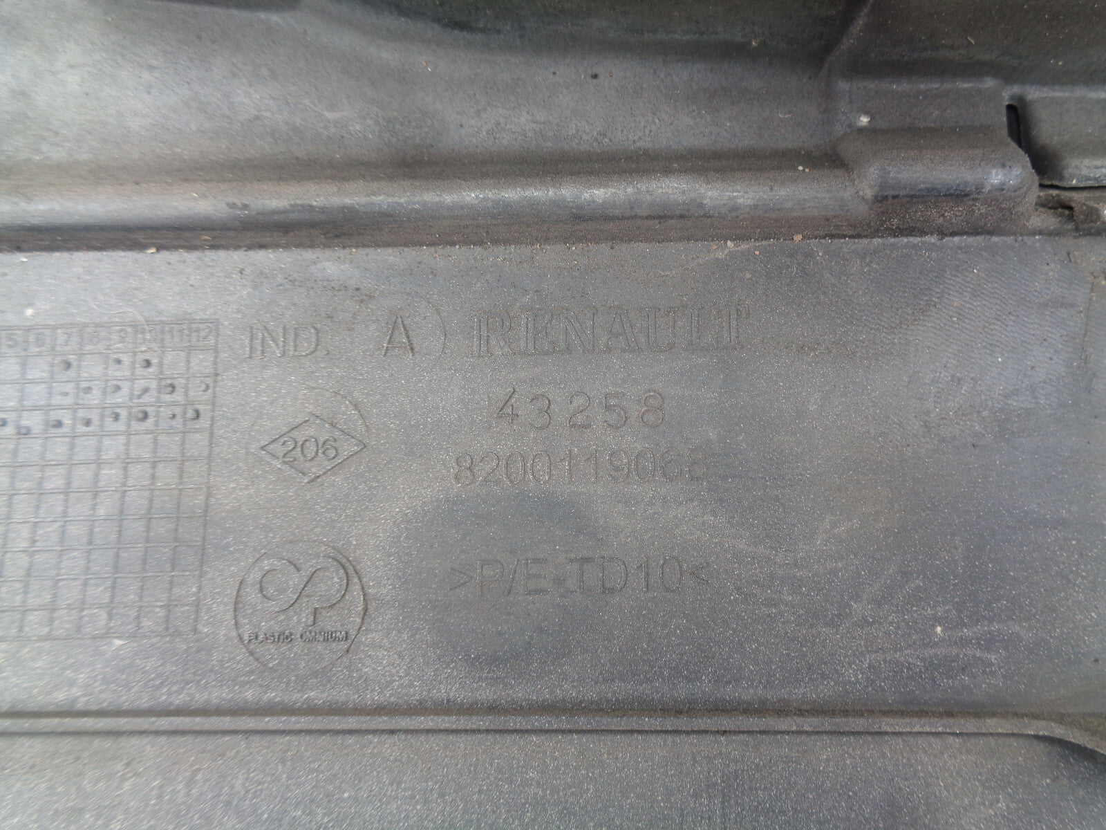 RENAULT MEGANE CC MK2 2005 REAR COMPLETE BUMPER 8200119068