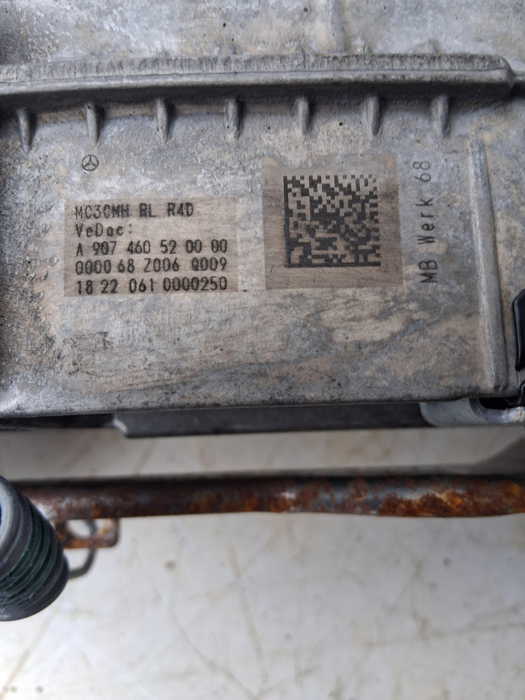 2016 MERCEDES SPRINTER W906 STEERING COLUMN A2474621800