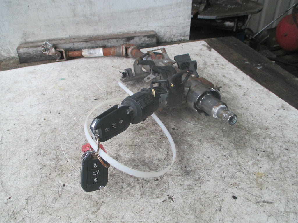 PEUGEOT 308 MK2 2018 ADJUSTABLE STEERING COLUMN IGNITION KEY BARREL