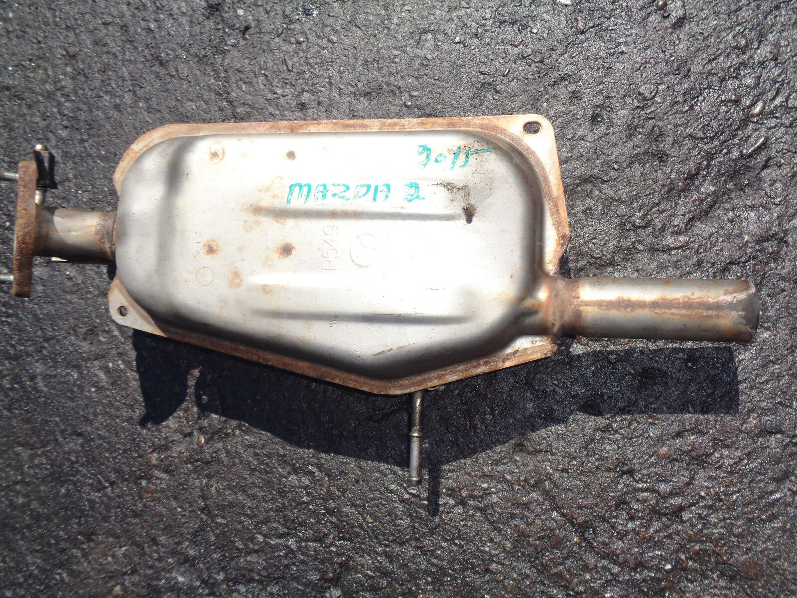 MAZDA 2 MK3 DJ 2015 1.5 PETROL REAR EXHAUST BACKBOX SILENCER MUFFLER