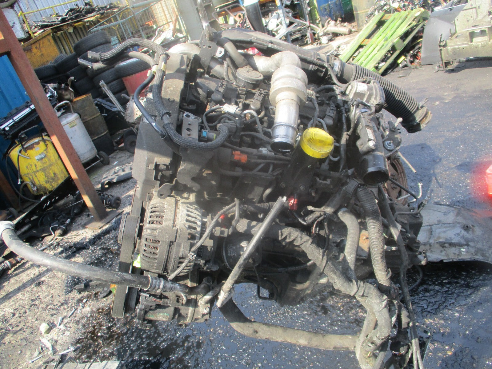 NISSAN QASHQAI J10 2012 1.5 DIESEL BARE ENGINE K9K