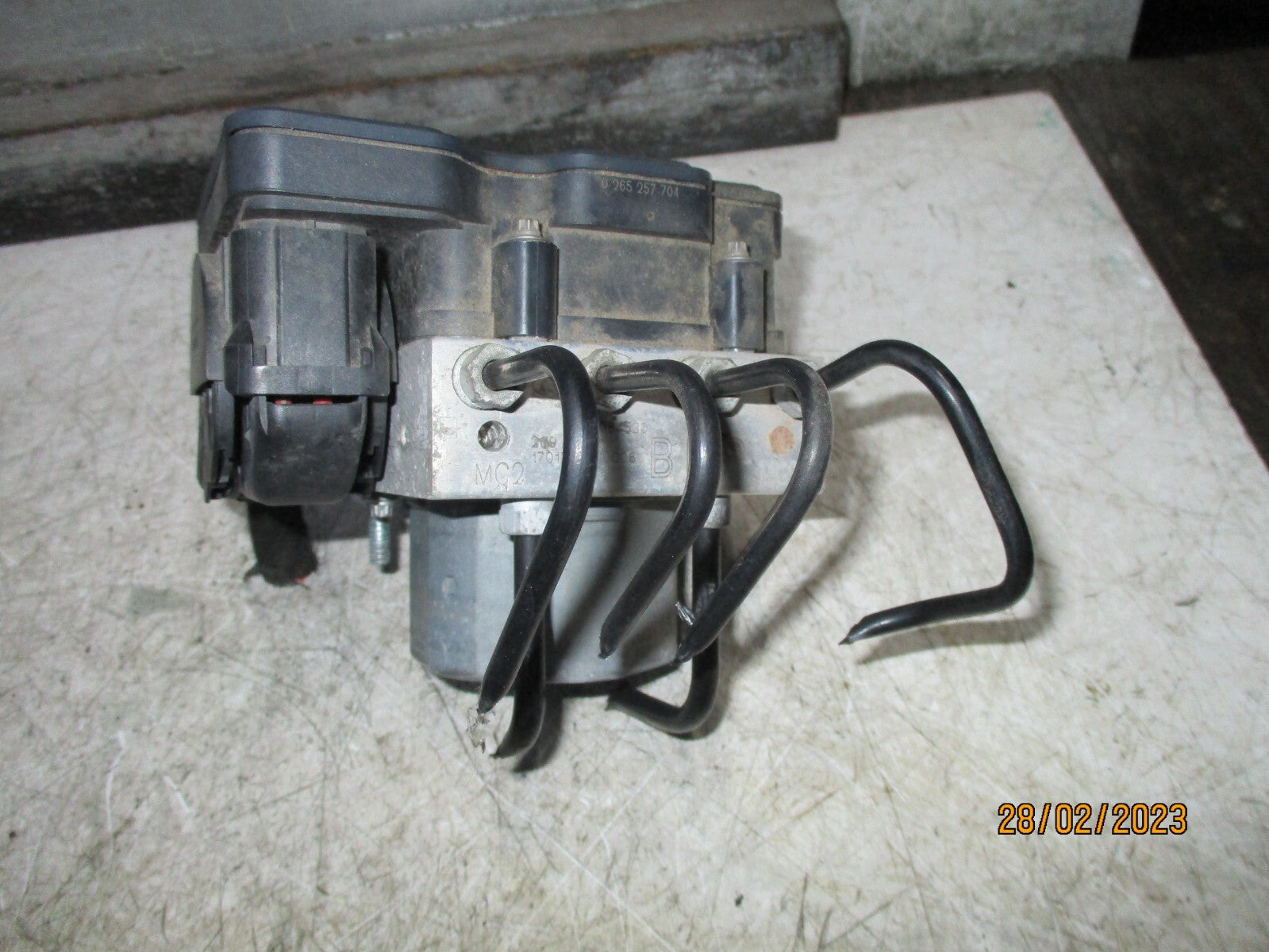 VAUXHALL CORSA E 2017 1.4 PETROL ABS PUMP MODULATOR 39084530