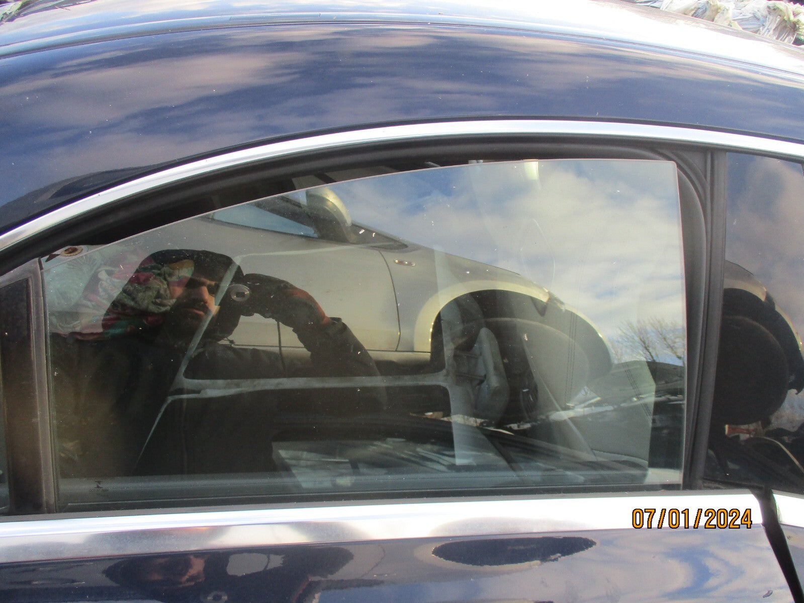 MERCEDES BENZ CLA 2016 C117 OSR DRIVER SIDE REAR DOOR MAIN WINDOW GLASS