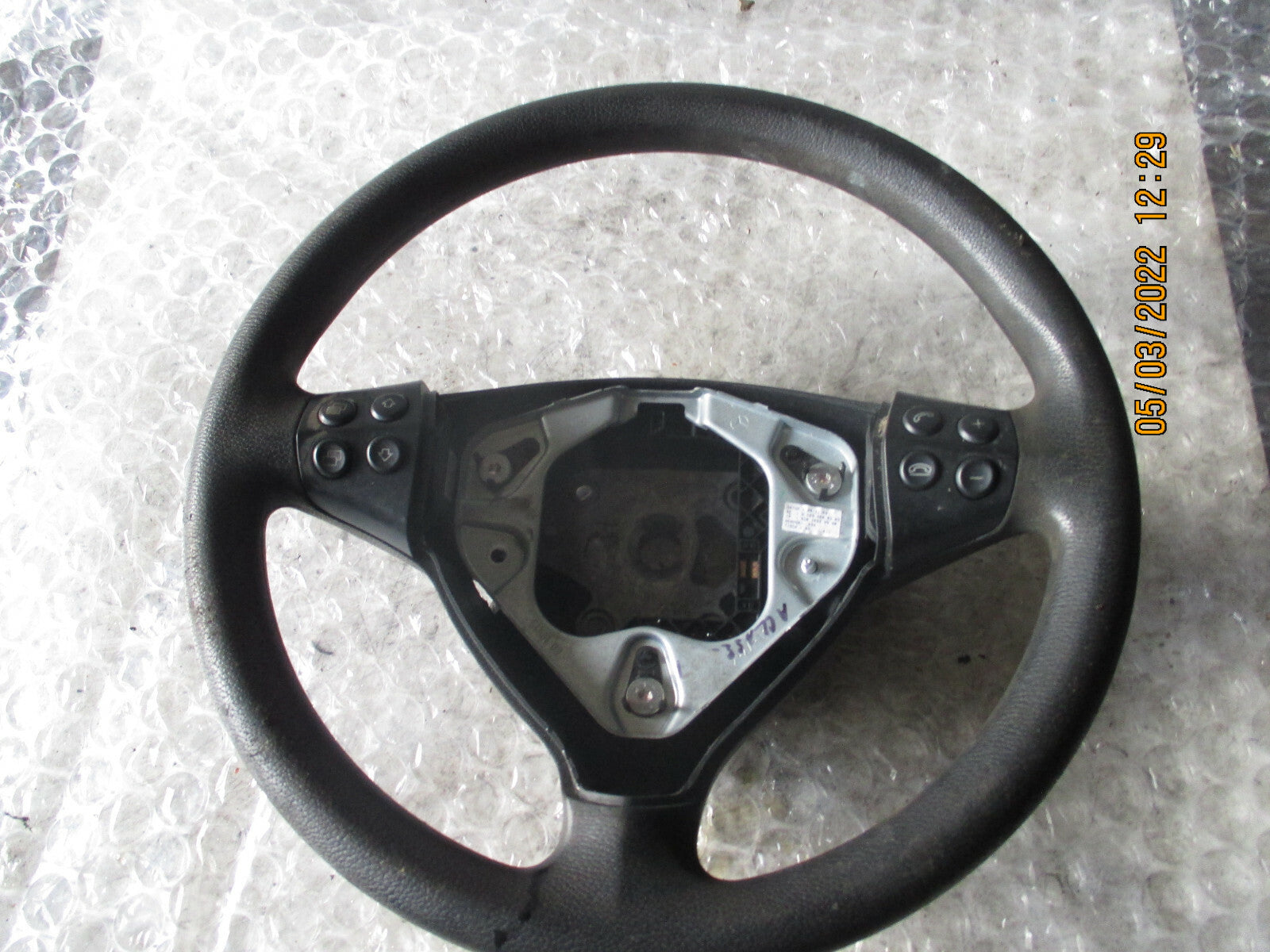 MERCEDES-BENZ A-CLASS 2007 MK2 W169 MULTIFUNCTIONAL STEERING WHEEL A1694600103