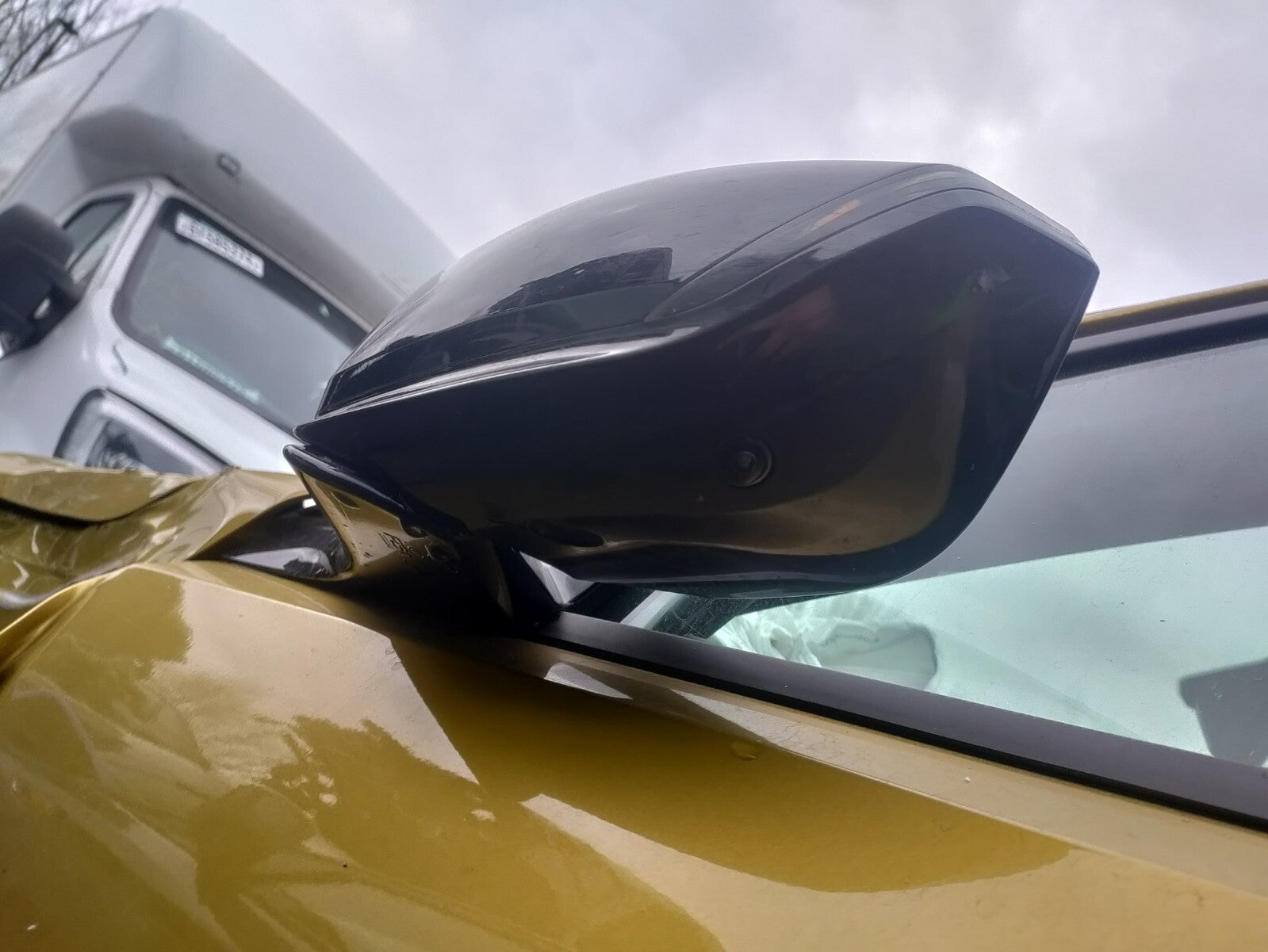 2023 VAUXHALL ASTRA L MK8 PASSENGER SIDE POWERFOLD WING MIRROR BLACK WITH CAMERA