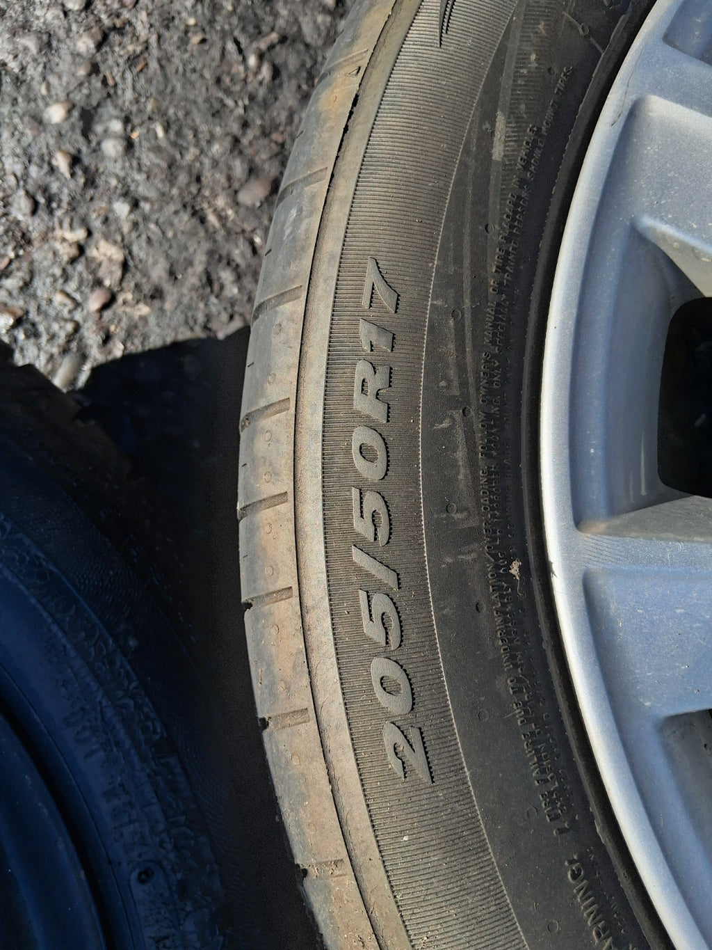 SKODA SCALA 2020 17 INCH ALLOY WHEEL WITH TYRE 205/50R17