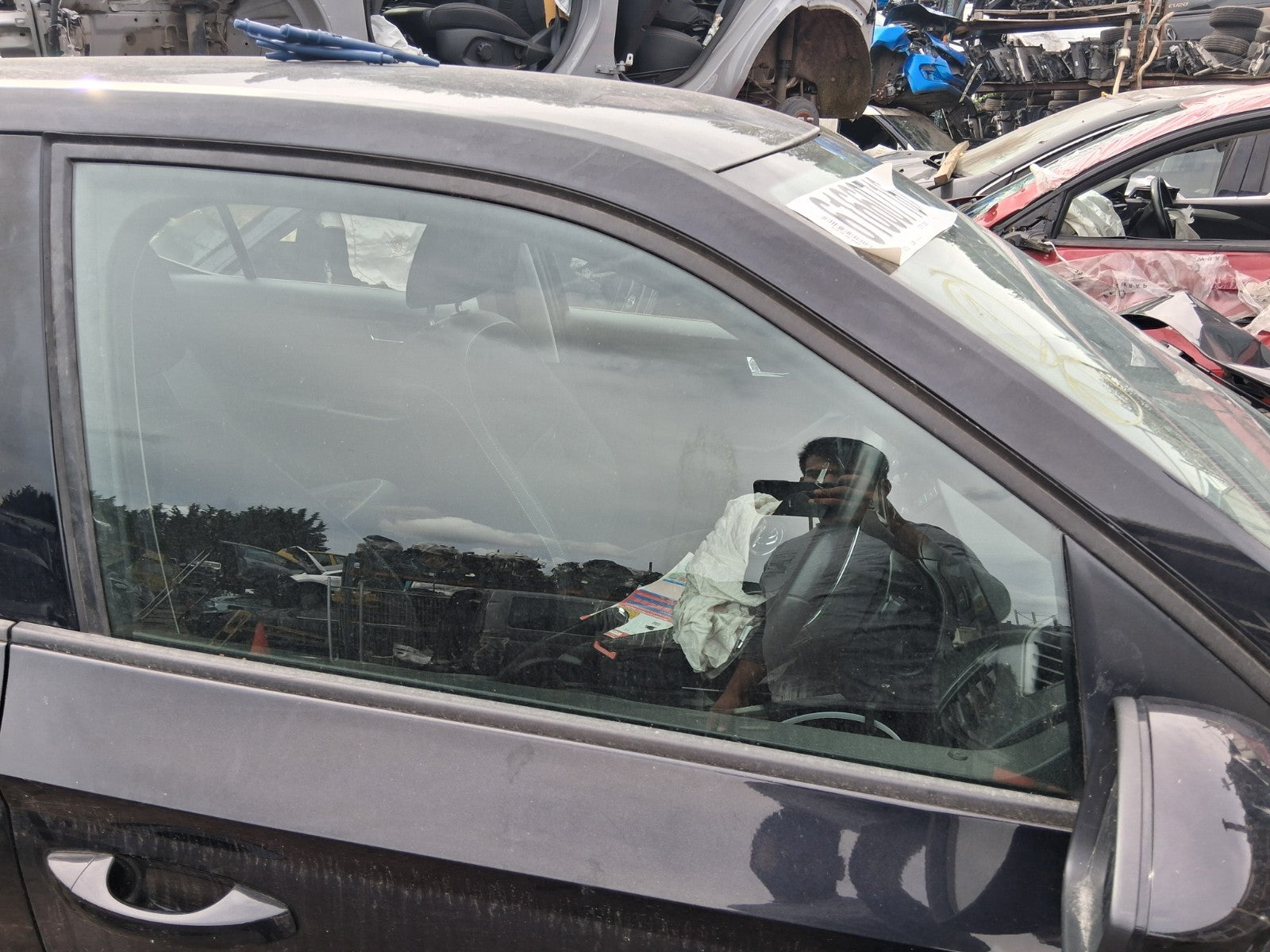 2020 SKODA FABIA MK3 NJ HATCHBACK OSF DRIVER SIDE FRONT RIGHT WINDOW GLASS