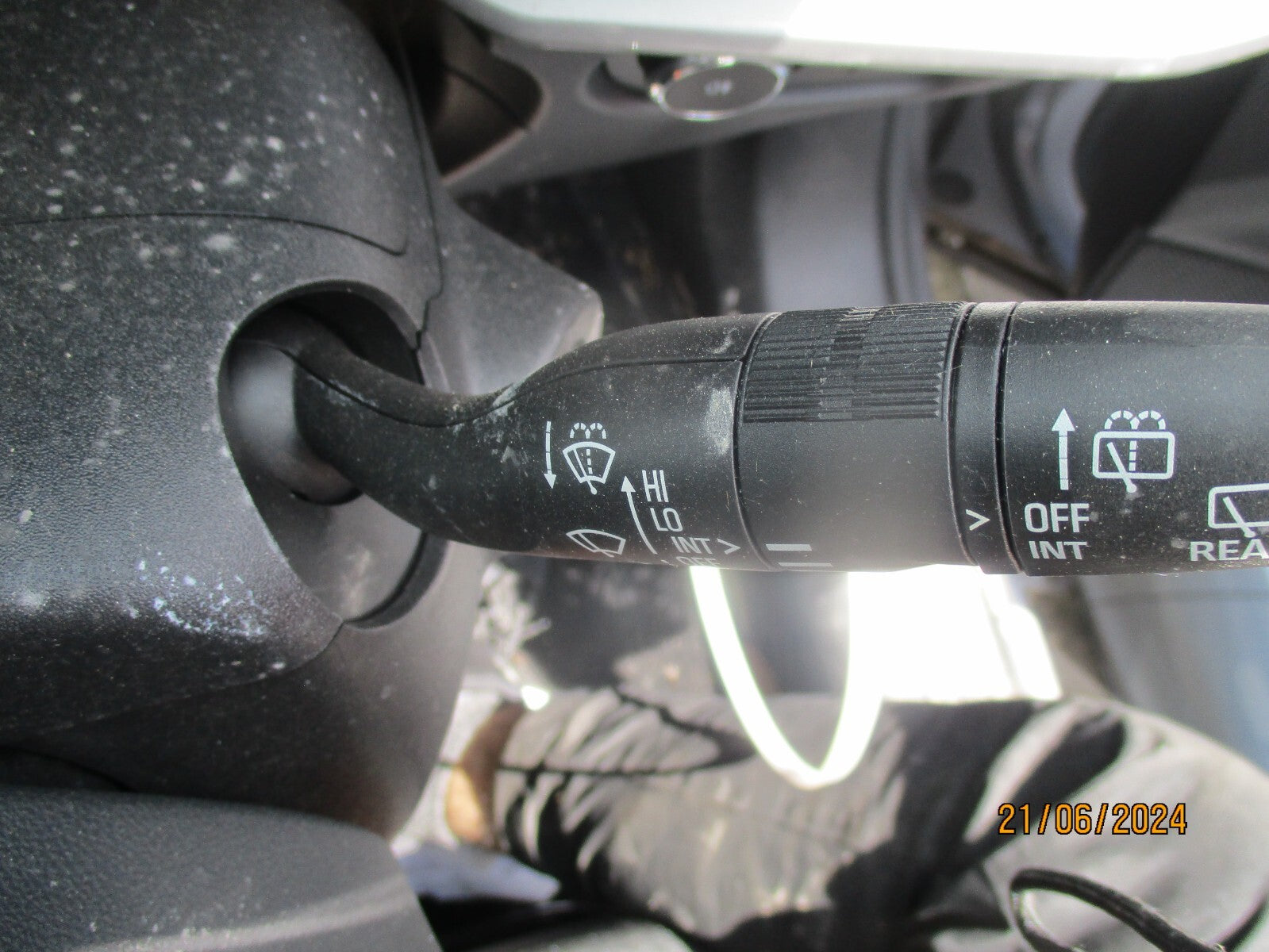 VAUXHALL MOKKA B MK2 2022 WIPER INDICATOR STALK CONTROL SWITCH