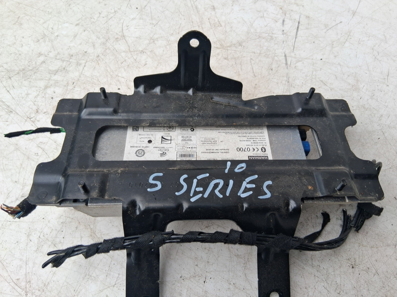 2010 BMW 5 SERIES F10 BLUETOOTH TELEMATICS CONTROL MODULE 9244189