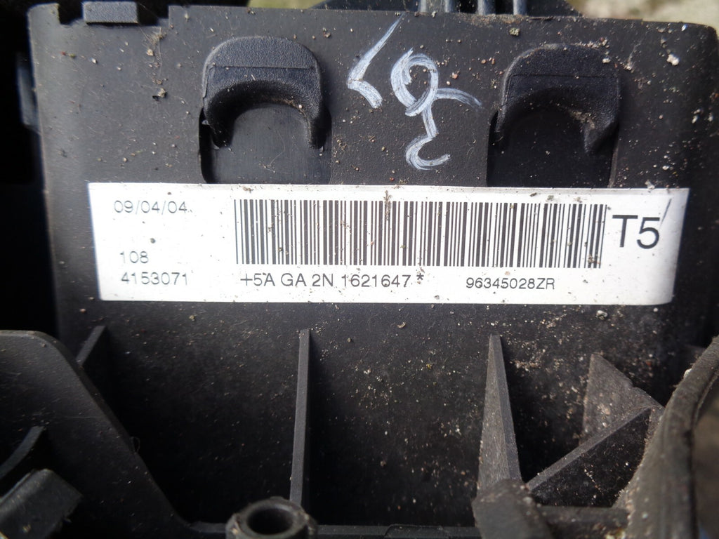 PEUGEOT 307 2004 STEERING WHEEL AIRBAG 96345028ZR