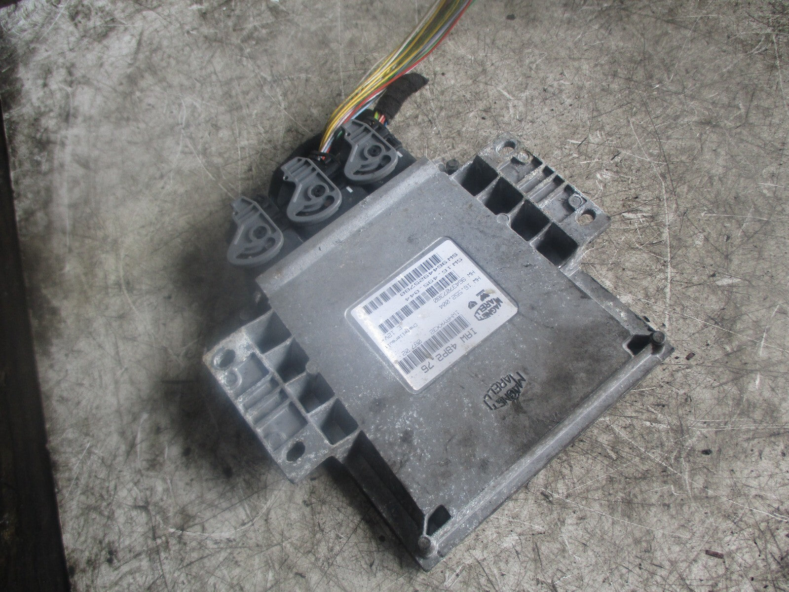 PEUGEOT 206 2002 1.1 PETROL ECU ENGINE CONTROL MODULE 9644925780