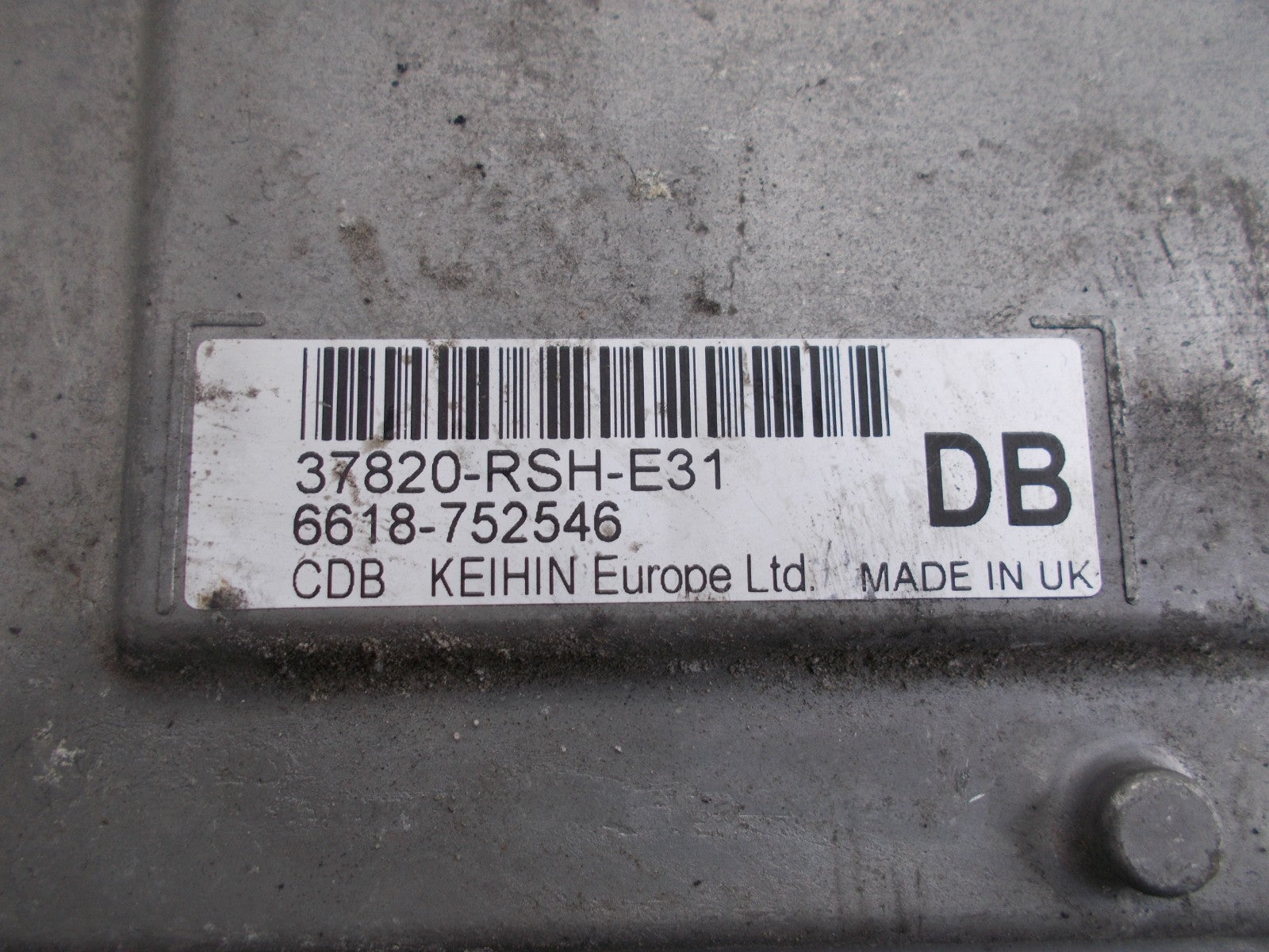 HONDA CIVIC FK (MK8) 2005-11 1.4I-DSI (L13A7) ENGINE CONTROL UNIT ECU 6618752546
