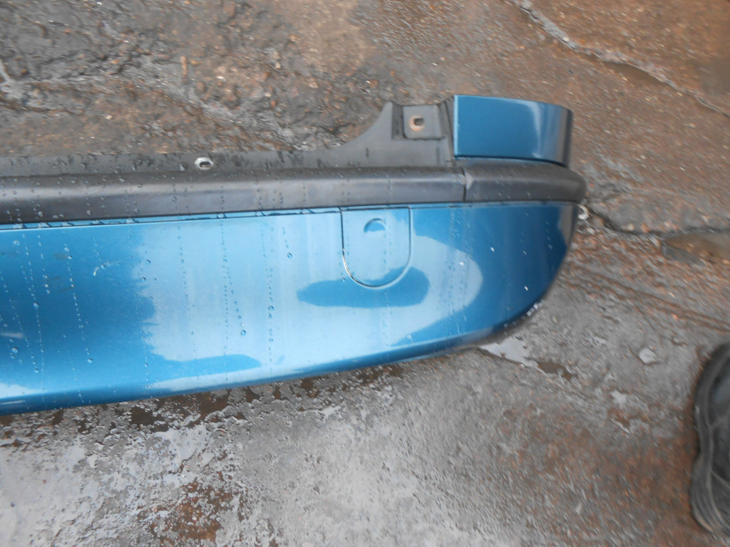 VAUXHALL ZAFIRA A 2001 REAR BUMPER GREEN