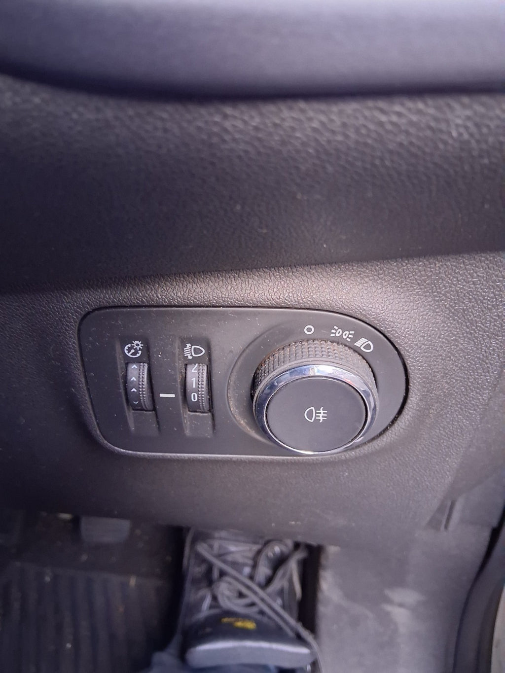 2018 VAUXHALL CORSA E CORSA VAN HEADLIGHT ADJUSTER CONTROL SWITCH PANEL