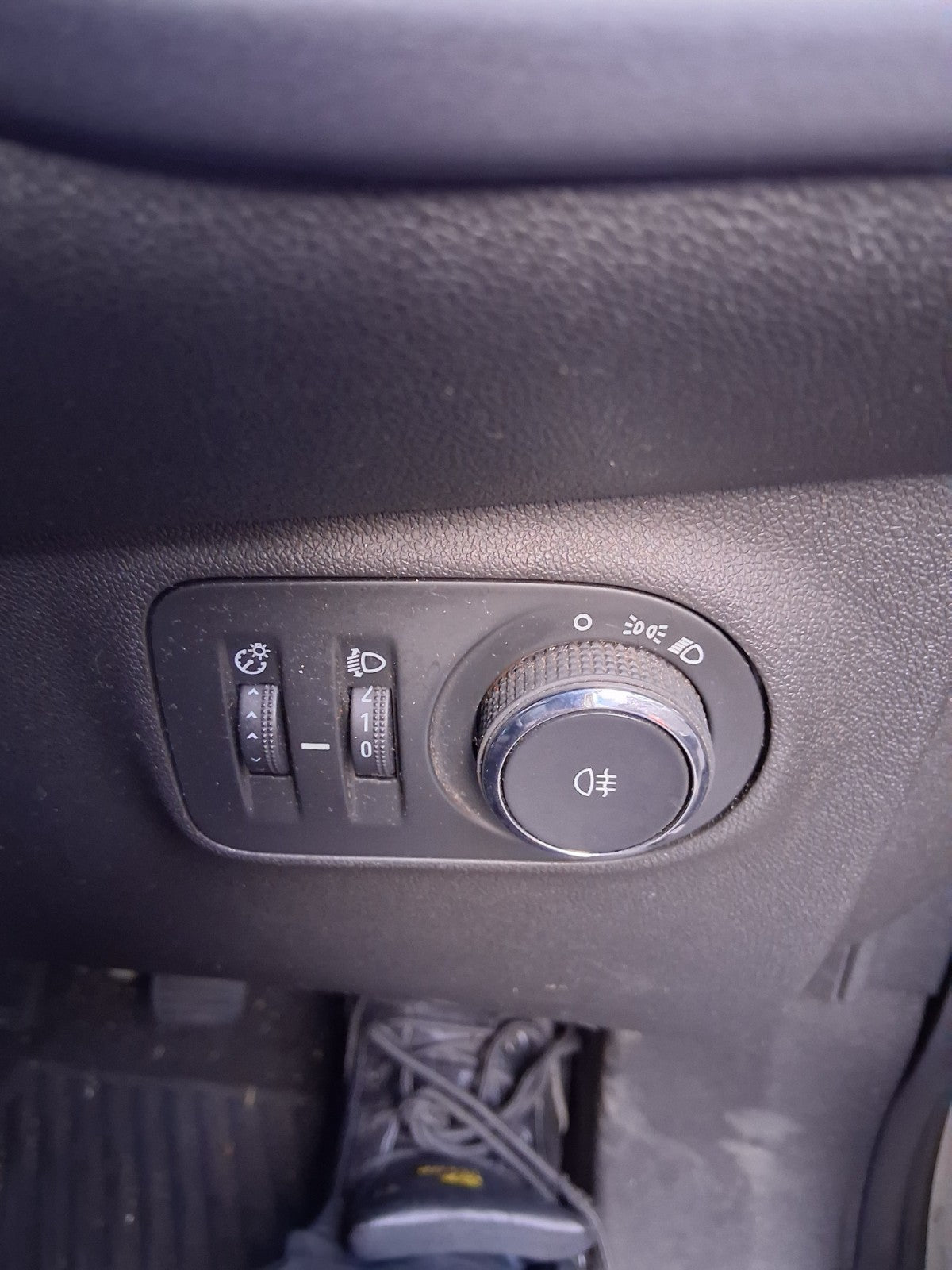 2018 VAUXHALL CORSA E CORSA VAN HEADLIGHT ADJUSTER CONTROL SWITCH PANEL