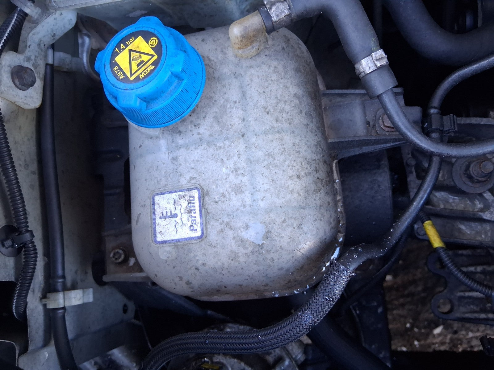 2015 VAUXHALL COMBO D 1.2 DIESEL COOLANT WATER EXPANSION TANK RESERVOIR