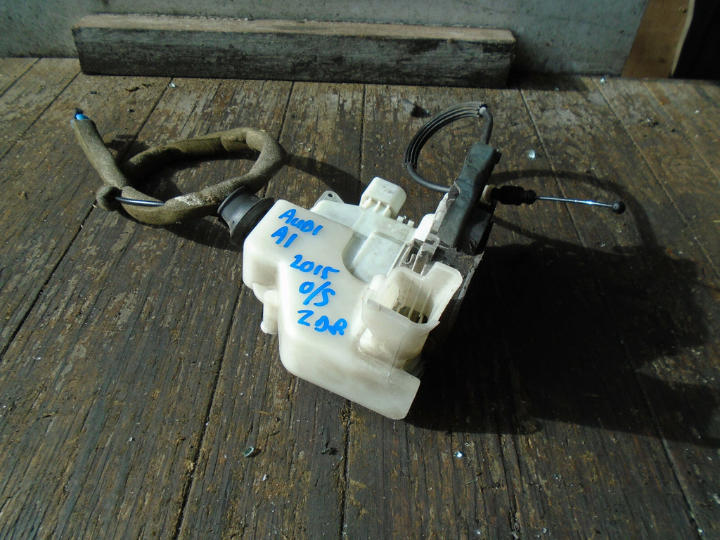 AUDI A1 8X 2015 3 DOOR OS DRIVER SIDE DOOR LOCK MECHANISM