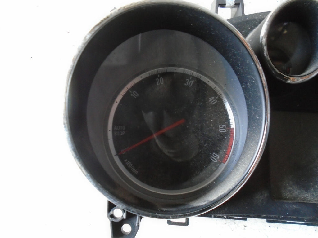 VAUXHALL MOKKA 2013 MK1 J13 SPEEDOMETER INSTRUMENT CLUSTER